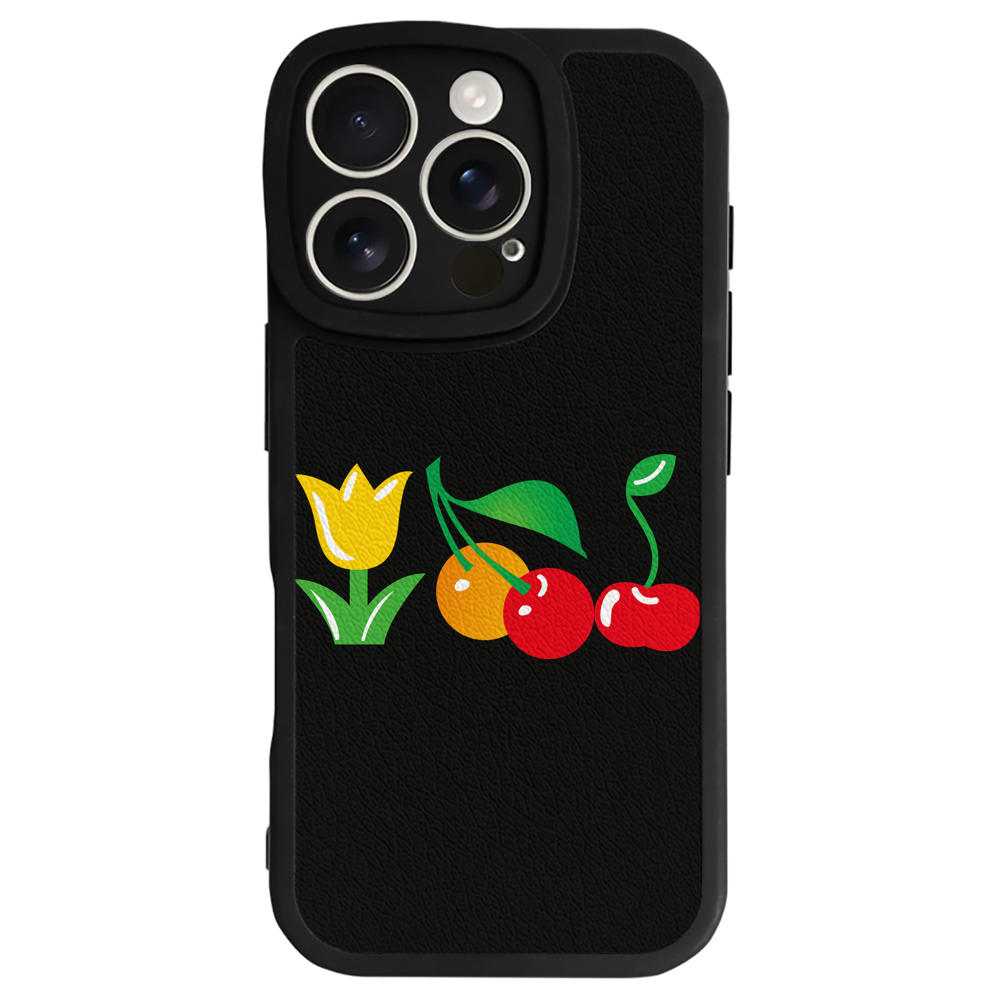 （画像用） Hello Kitty ハローキティ 【iPhone 16シリーズ対応】シリコンスマホケース（レザー調） 材質：シリコン